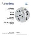 Orbitalum Boiler Tube Prep Machines Manual