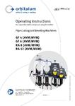 GF 4 6-RA 8 12 Operating Instructions