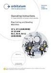 Orbitalum Pipe Cutting & Beveling Machines Manual