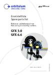 GFX 3.0 6.6 Spare Parts List